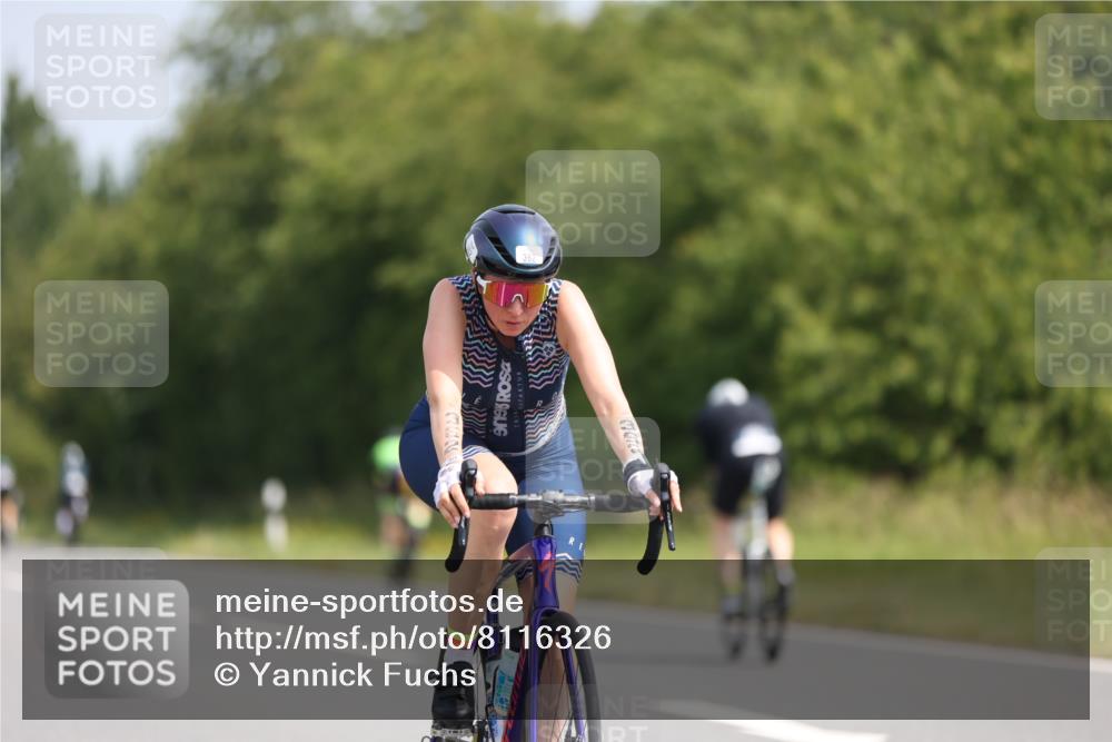 22.06.2025 - Viking Triathlon Yannick Fuchs http://msf.ph/oto/8116326 22.06.2025 11:41:03 Radfahren 84, 100, 101, 362, 536 meine-sportfotos.de