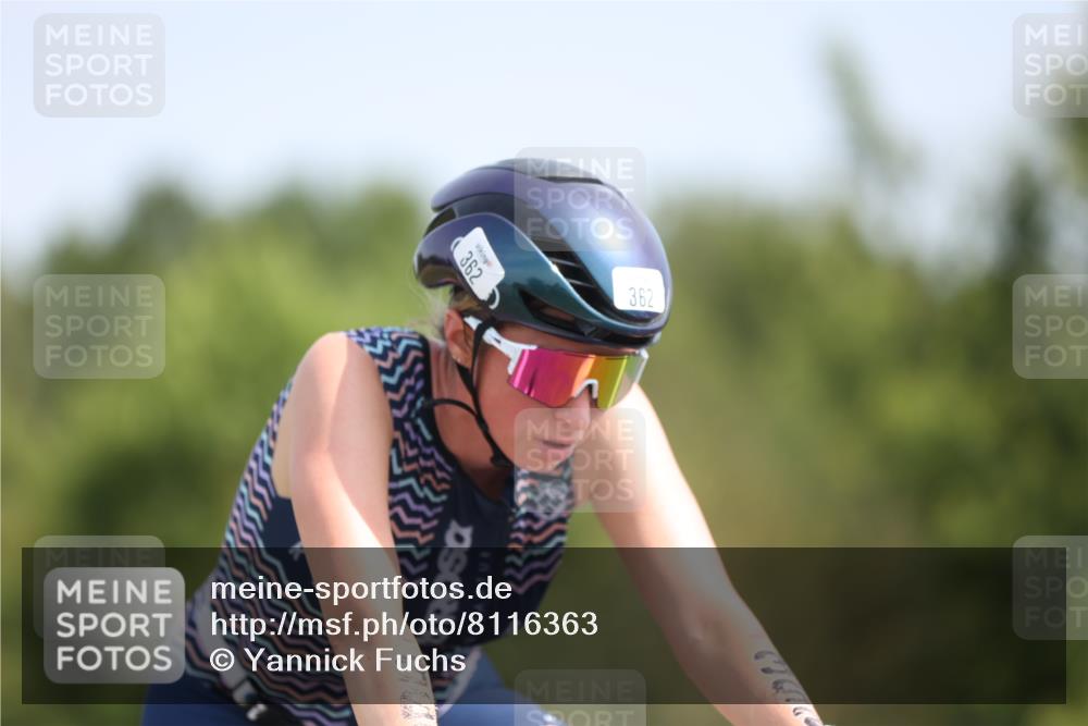 22.06.2025 - Viking Triathlon Yannick Fuchs http://msf.ph/oto/8116363 22.06.2025 11:41:04 Radfahren 84, 100, 101, 362 meine-sportfotos.de