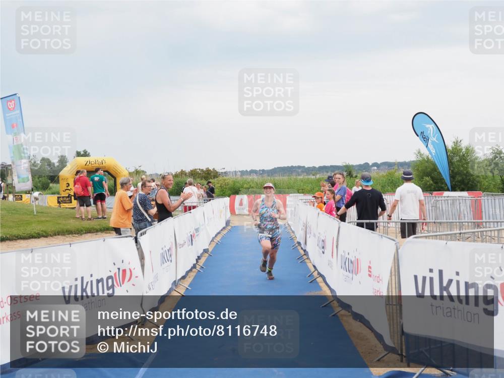 22.06.2025 - Viking Triathlon MichiJ http://msf.ph/oto/8116748 22.06.2025 16:51:55 Ziel 192 meine-sportfotos.de