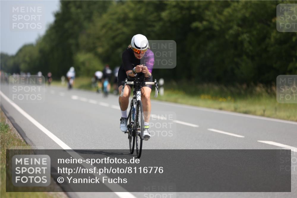 22.06.2025 - Viking Triathlon Yannick Fuchs http://msf.ph/oto/8116776 22.06.2025 11:41:47 Radfahren 232, 300, 317, 323, 385, 412 meine-sportfotos.de