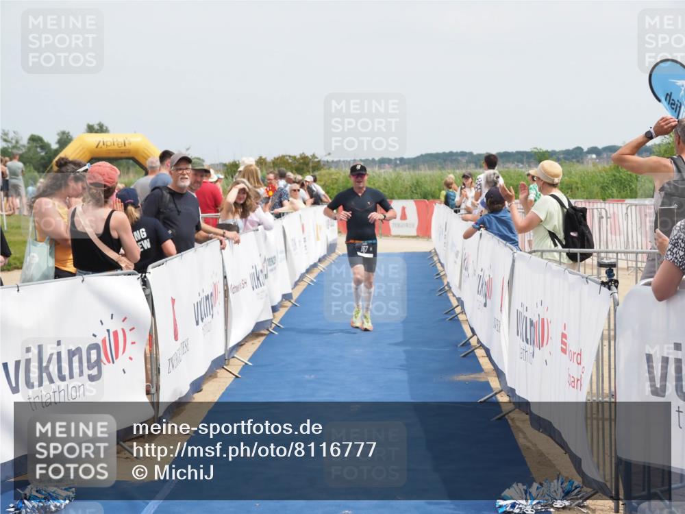22.06.2025 - Viking Triathlon MichiJ http://msf.ph/oto/8116777 22.06.2025 14:56:16 Ziel 167 meine-sportfotos.de