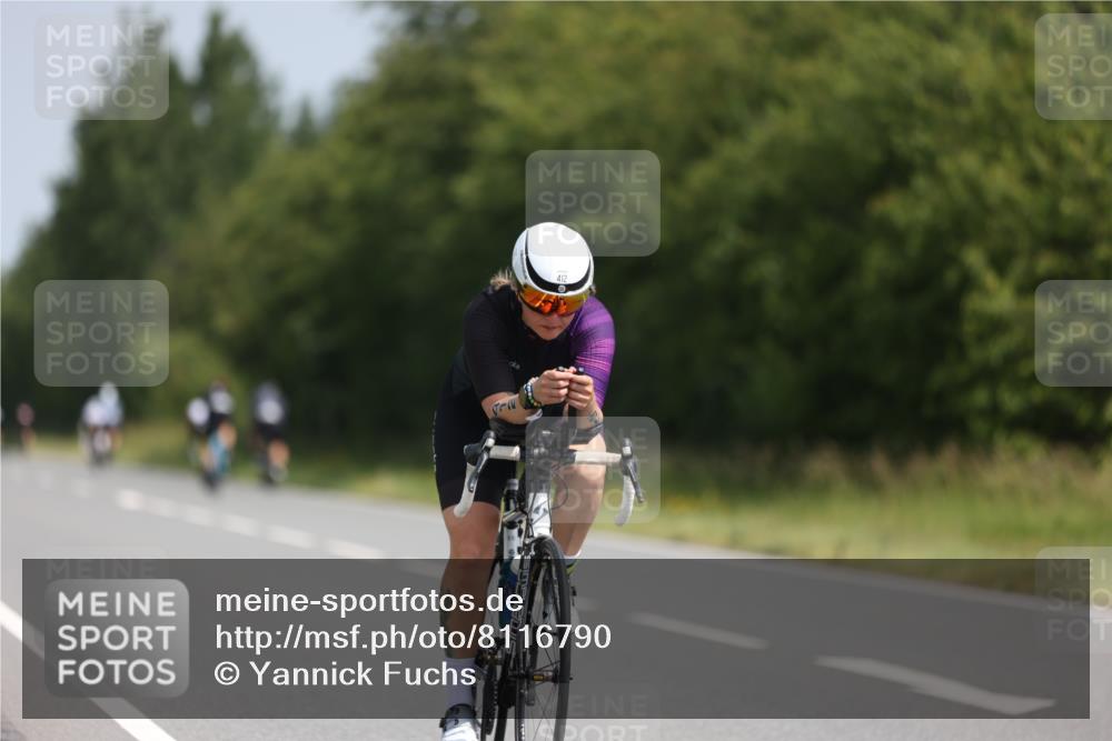 22.06.2025 - Viking Triathlon Yannick Fuchs http://msf.ph/oto/8116790 22.06.2025 11:41:48 Radfahren 232, 300, 317, 323, 385, 412 meine-sportfotos.de