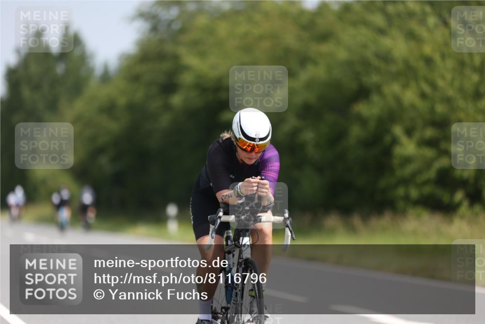 22.06.2025 - Viking Triathlon Yannick Fuchs http://msf.ph/oto/8116796 22.06.2025 11:41:48 Radfahren 232, 300, 317, 323, 385, 412 meine-sportfotos.de