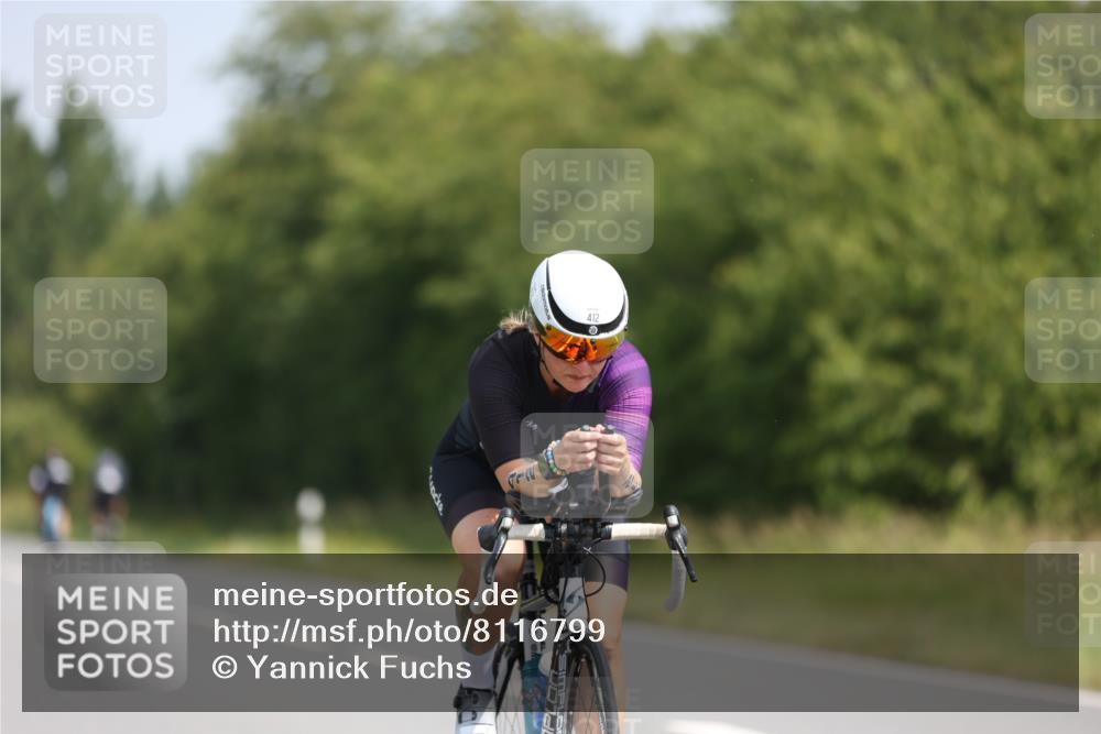 22.06.2025 - Viking Triathlon Yannick Fuchs http://msf.ph/oto/8116799 22.06.2025 11:41:48 Radfahren 232, 300, 317, 323, 385, 412 meine-sportfotos.de