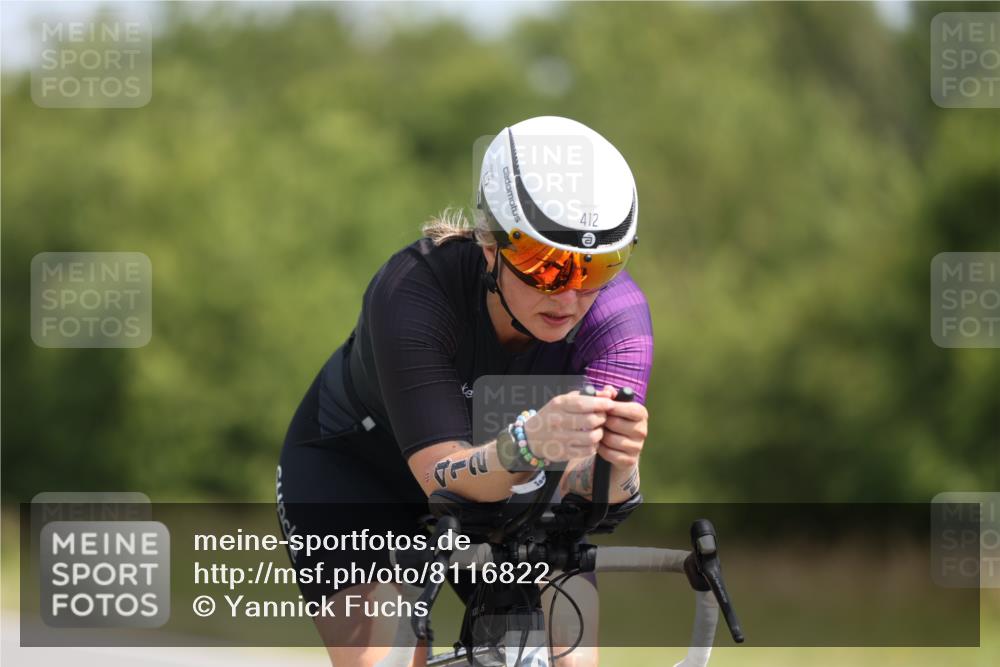 22.06.2025 - Viking Triathlon Yannick Fuchs http://msf.ph/oto/8116822 22.06.2025 11:41:49 Radfahren 232, 300, 317, 323, 385, 412 meine-sportfotos.de