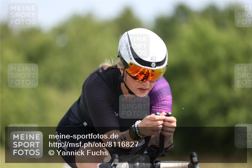 22.06.2025 - Viking Triathlon Yannick Fuchs http://msf.ph/oto/8116827 22.06.2025 11:41:49 Radfahren 232, 300, 317, 323, 385, 412 meine-sportfotos.de