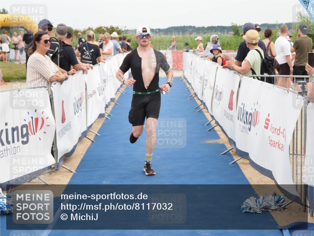 22.06.2025 - Viking Triathlon MichiJ http://msf.ph/oto/8117032 22.06.2025 15:07:05 Ziel 117 meine-sportfotos.de