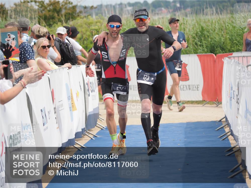 22.06.2025 - Viking Triathlon MichiJ http://msf.ph/oto/8117060 22.06.2025 14:56:28 Ziel 88, 173, 524 meine-sportfotos.de