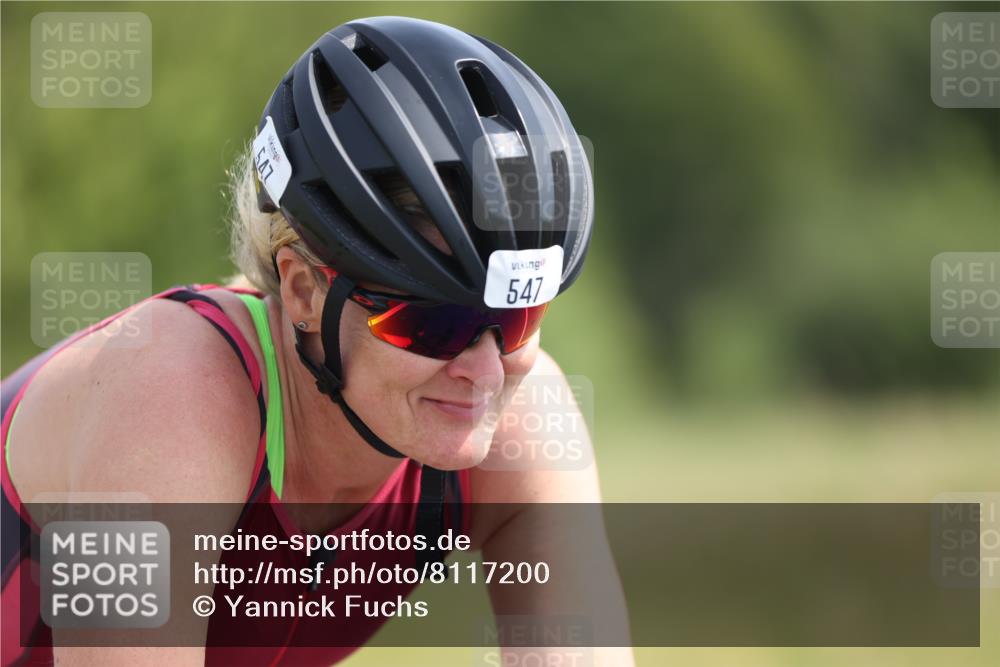 22.06.2025 - Viking Triathlon Yannick Fuchs http://msf.ph/oto/8117200 22.06.2025 11:42:16 Radfahren 88, 161, 205, 547 meine-sportfotos.de