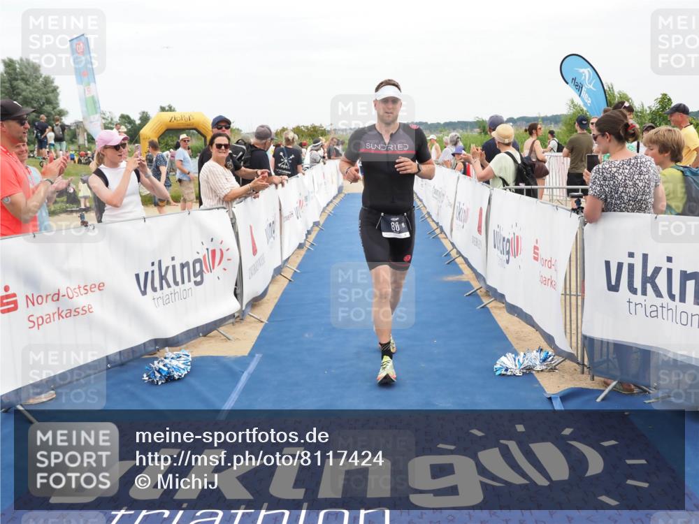 22.06.2025 - Viking Triathlon MichiJ http://msf.ph/oto/8117424 22.06.2025 15:07:26 Ziel 80 meine-sportfotos.de