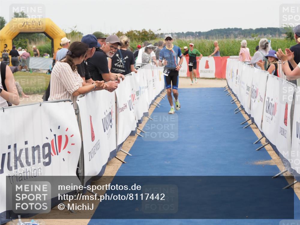 22.06.2025 - Viking Triathlon MichiJ http://msf.ph/oto/8117442 22.06.2025 15:07:31 Ziel 28, 80 meine-sportfotos.de