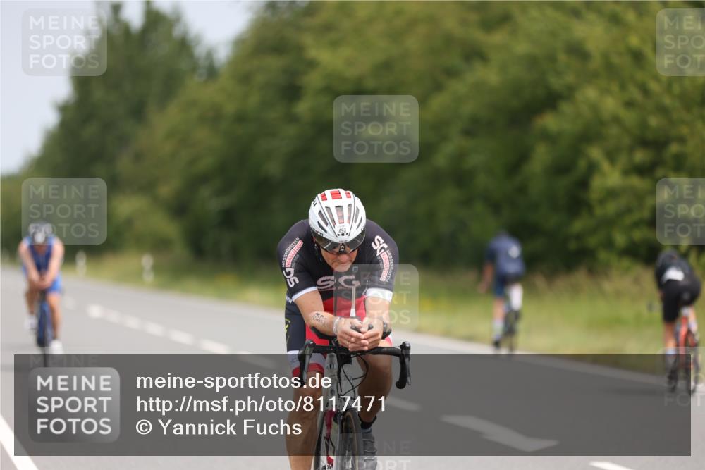 22.06.2025 - Viking Triathlon Yannick Fuchs http://msf.ph/oto/8117471 22.06.2025 12:22:02 Radfahren 6, 109, 278, 350, 493 meine-sportfotos.de
