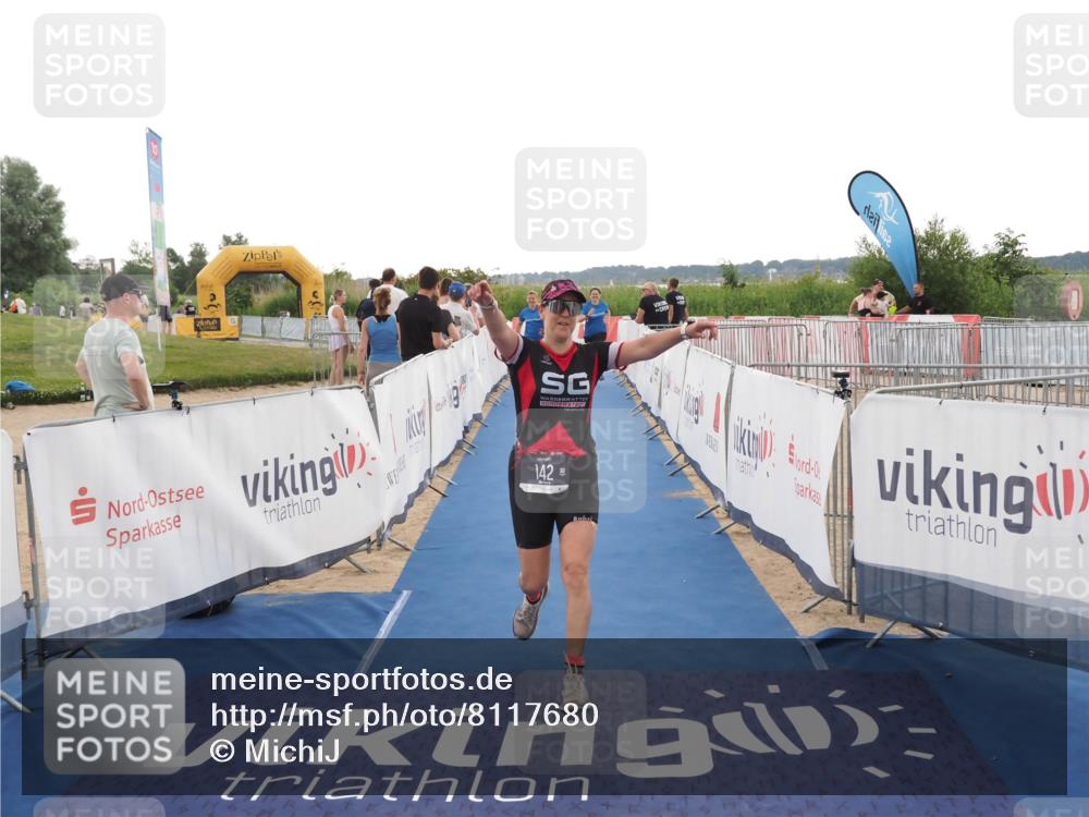 22.06.2025 - Viking Triathlon MichiJ http://msf.ph/oto/8117680 22.06.2025 16:27:47 Ziel 142, 633 meine-sportfotos.de