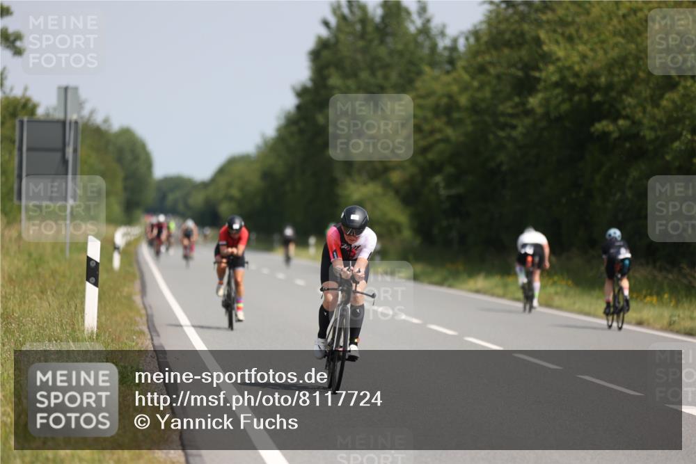 22.06.2025 - Viking Triathlon Yannick Fuchs http://msf.ph/oto/8117724 22.06.2025 11:43:19 Radfahren 155, 179, 215, 533, 643 meine-sportfotos.de