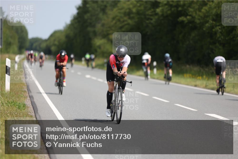 22.06.2025 - Viking Triathlon Yannick Fuchs http://msf.ph/oto/8117730 22.06.2025 11:43:20 Radfahren 155, 215, 533, 643 meine-sportfotos.de