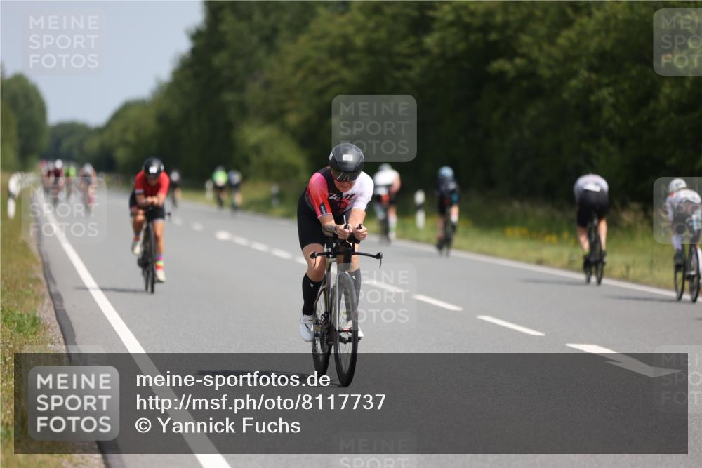 22.06.2025 - Viking Triathlon Yannick Fuchs http://msf.ph/oto/8117737 22.06.2025 11:43:20 Radfahren 155, 215, 533, 643 meine-sportfotos.de