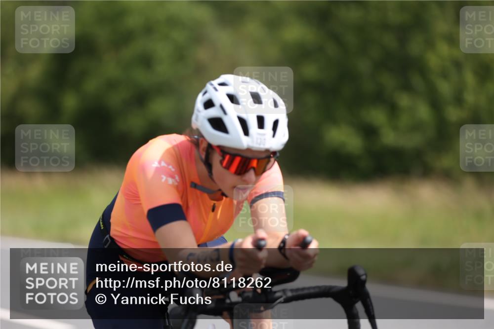 22.06.2025 - Viking Triathlon Yannick Fuchs http://msf.ph/oto/8118262 22.06.2025 11:43:49 Radfahren 37, 130, 202, 308, 390, 495 meine-sportfotos.de