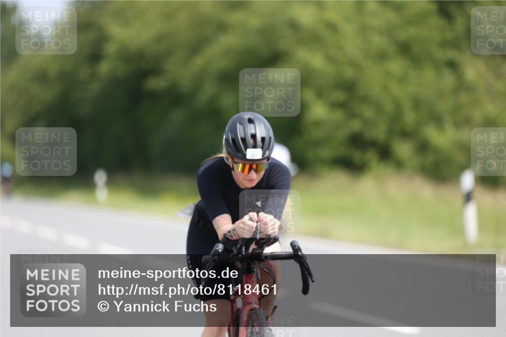 22.06.2025 - Viking Triathlon Yannick Fuchs http://msf.ph/oto/8118461 22.06.2025 11:44:07 Radfahren 121, 143, 144, 471 meine-sportfotos.de