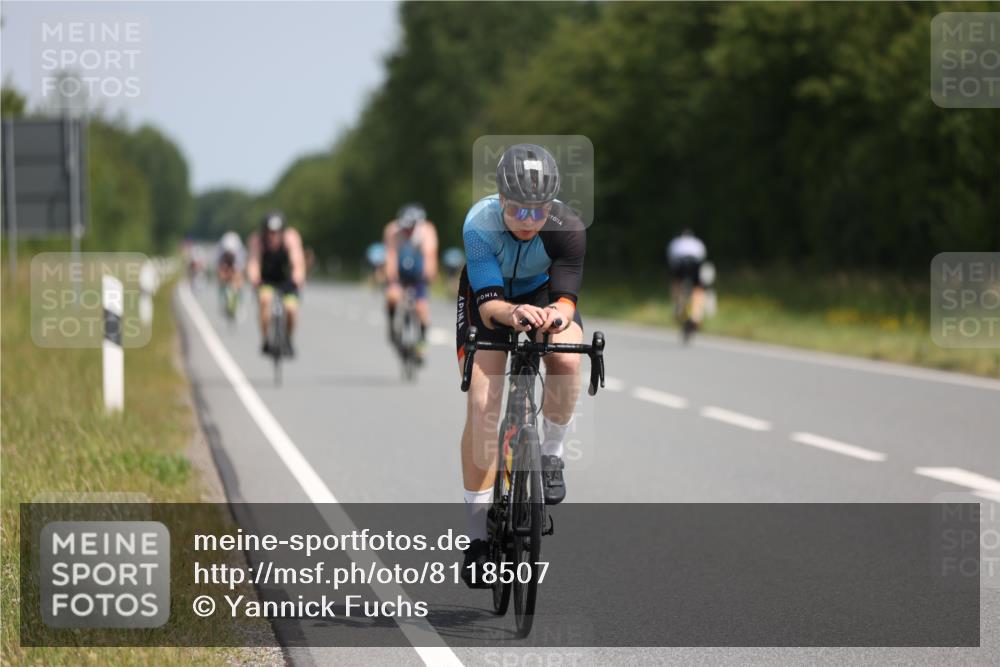 22.06.2025 - Viking Triathlon Yannick Fuchs http://msf.ph/oto/8118507 22.06.2025 11:44:10 Radfahren 121, 143, 144, 471, 543 meine-sportfotos.de