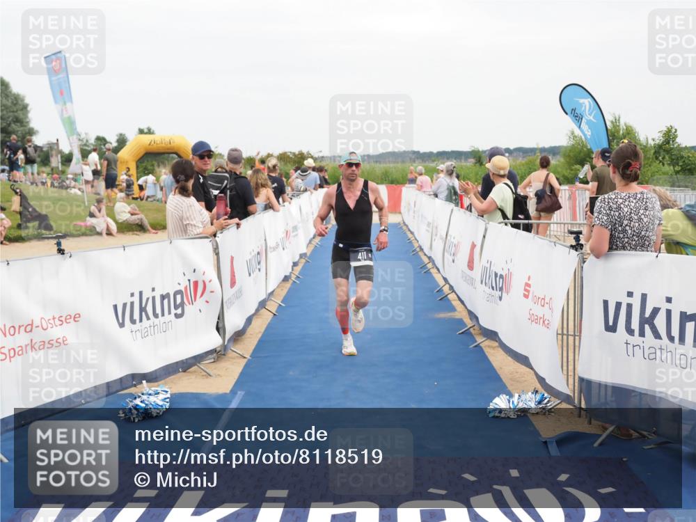 22.06.2025 - Viking Triathlon MichiJ http://msf.ph/oto/8118519 22.06.2025 15:08:23 Ziel 265, 411 meine-sportfotos.de