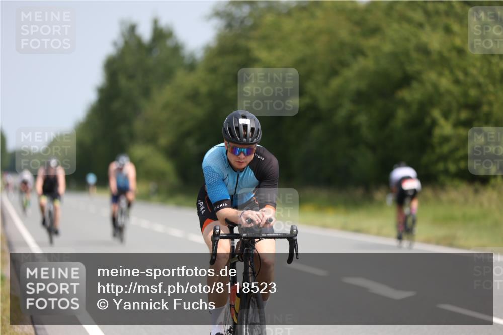 22.06.2025 - Viking Triathlon Yannick Fuchs http://msf.ph/oto/8118523 22.06.2025 11:44:10 Radfahren 121, 143, 144, 471, 543 meine-sportfotos.de