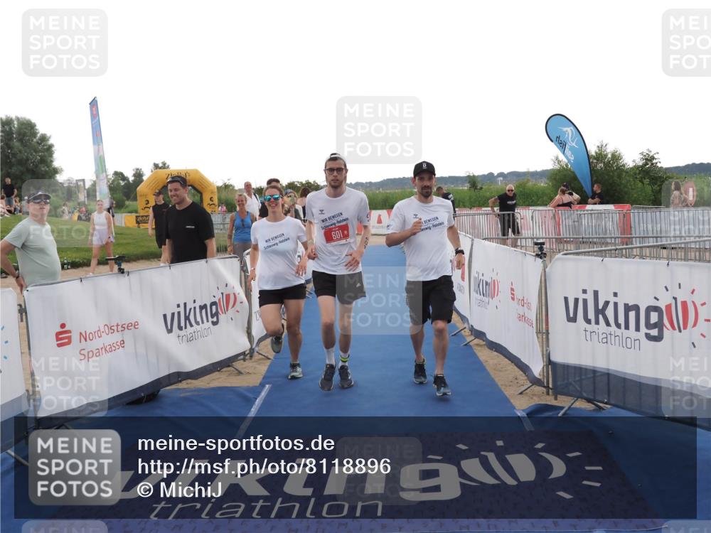22.06.2025 - Viking Triathlon MichiJ http://msf.ph/oto/8118896 22.06.2025 16:28:14 Ziel 285, 601 meine-sportfotos.de