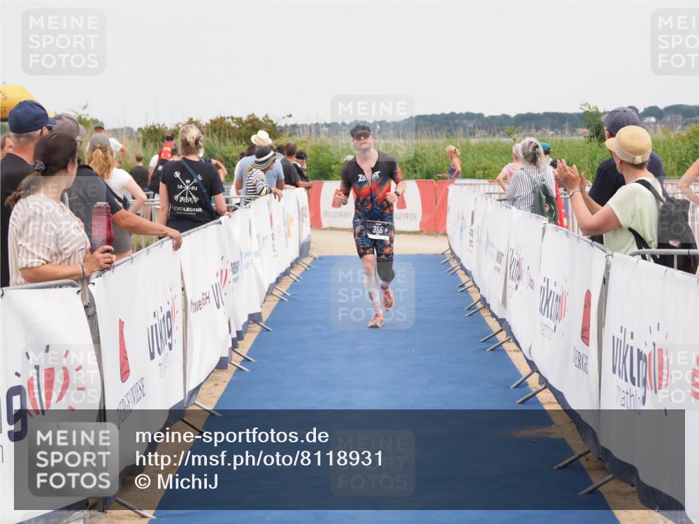 22.06.2025 - Viking Triathlon MichiJ http://msf.ph/oto/8118931 22.06.2025 15:08:35 Ziel 355 meine-sportfotos.de