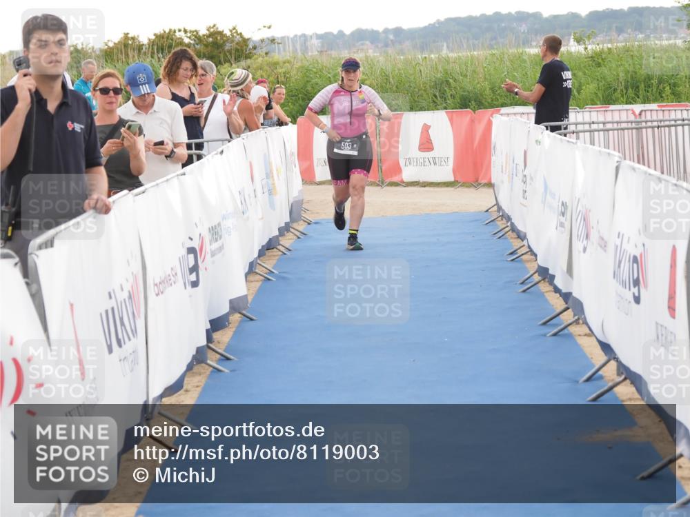 22.06.2025 - Viking Triathlon MichiJ http://msf.ph/oto/8119003 22.06.2025 16:28:23 Ziel 503 meine-sportfotos.de