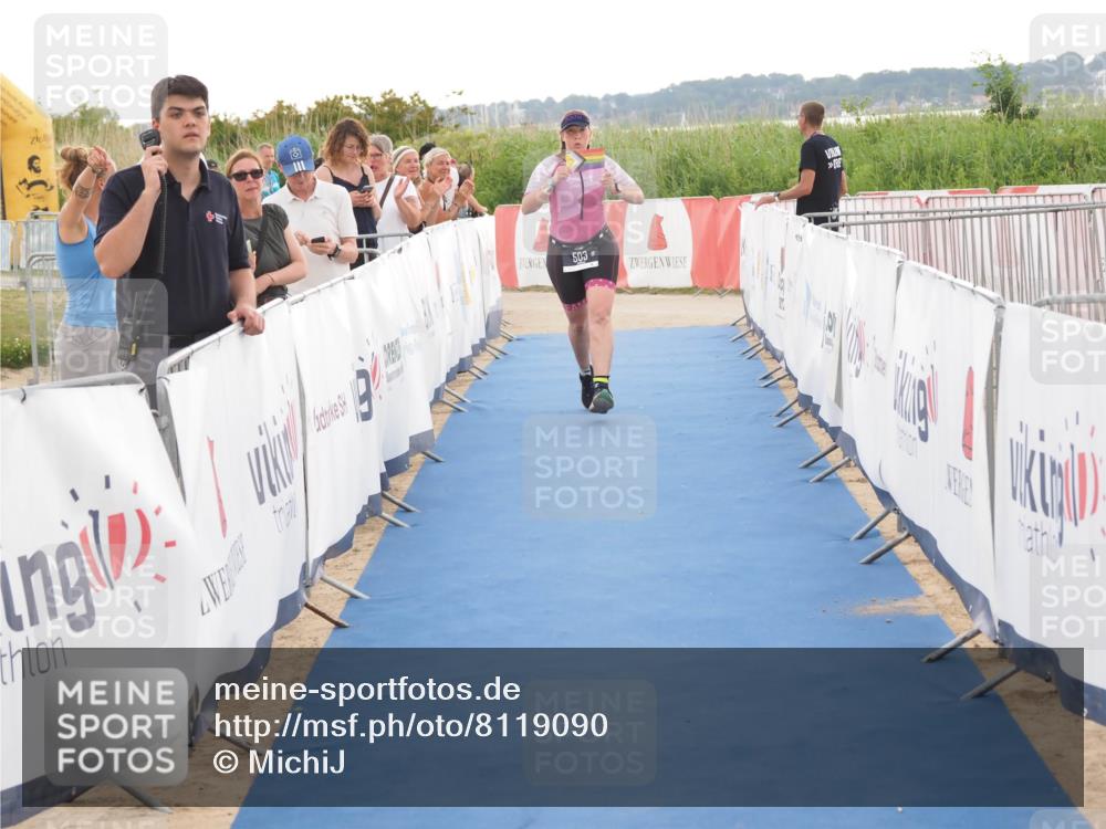 22.06.2025 - Viking Triathlon MichiJ http://msf.ph/oto/8119090 22.06.2025 16:28:24 Ziel 503 meine-sportfotos.de