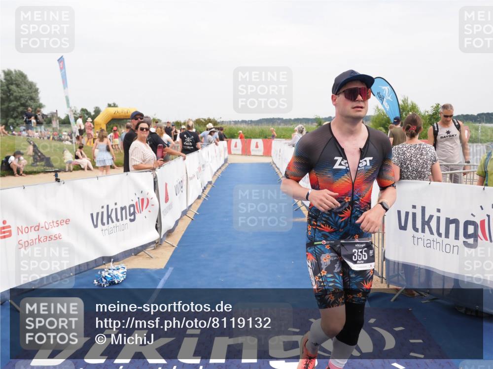 22.06.2025 - Viking Triathlon MichiJ http://msf.ph/oto/8119132 22.06.2025 15:08:39 Ziel 355 meine-sportfotos.de