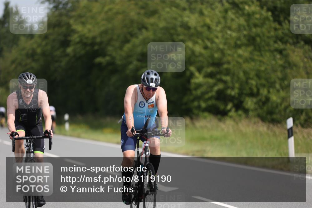 22.06.2025 - Viking Triathlon Yannick Fuchs http://msf.ph/oto/8119190 22.06.2025 11:44:14 Radfahren 121, 144, 471, 543 meine-sportfotos.de