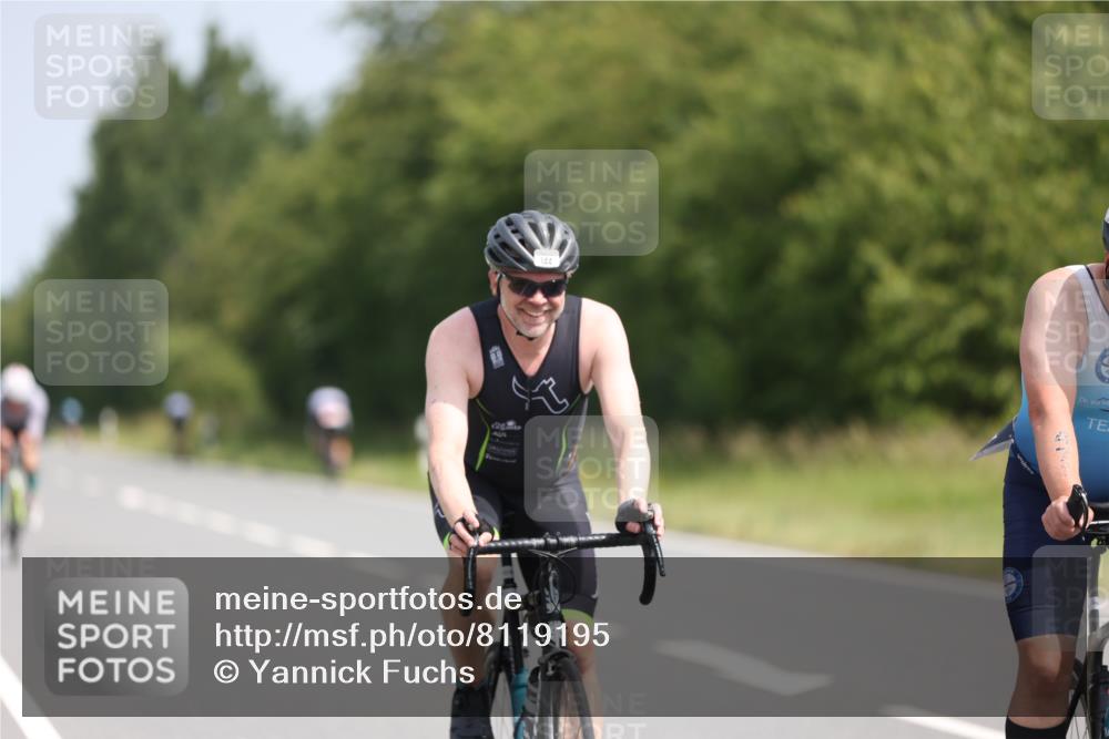 22.06.2025 - Viking Triathlon Yannick Fuchs http://msf.ph/oto/8119195 22.06.2025 11:44:15 Radfahren 121, 144, 471, 543 meine-sportfotos.de