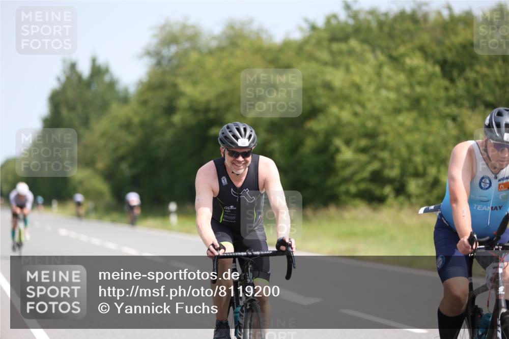 22.06.2025 - Viking Triathlon Yannick Fuchs http://msf.ph/oto/8119200 22.06.2025 11:44:15 Radfahren 121, 144, 471, 543 meine-sportfotos.de
