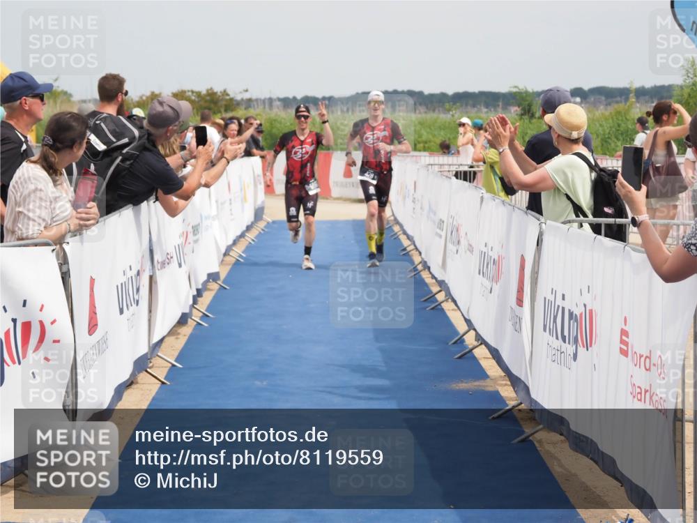 22.06.2025 - Viking Triathlon MichiJ http://msf.ph/oto/8119559 22.06.2025 15:09:40 Ziel 428, 506 meine-sportfotos.de