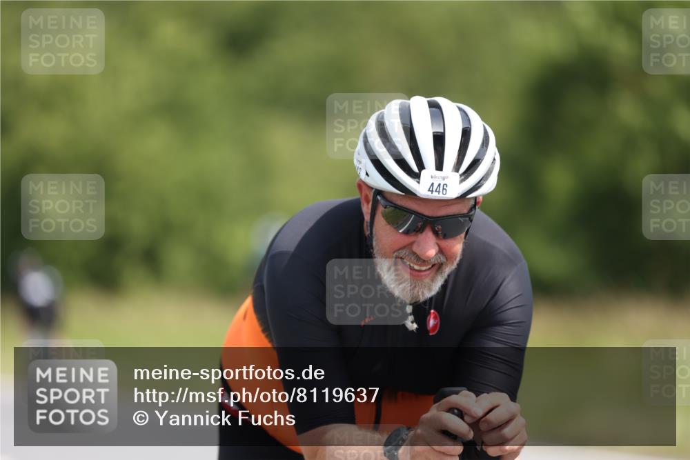 22.06.2025 - Viking Triathlon Yannick Fuchs http://msf.ph/oto/8119637 22.06.2025 11:45:09 Radfahren 117, 185, 195, 273, 446, 449, 451, 548 meine-sportfotos.de