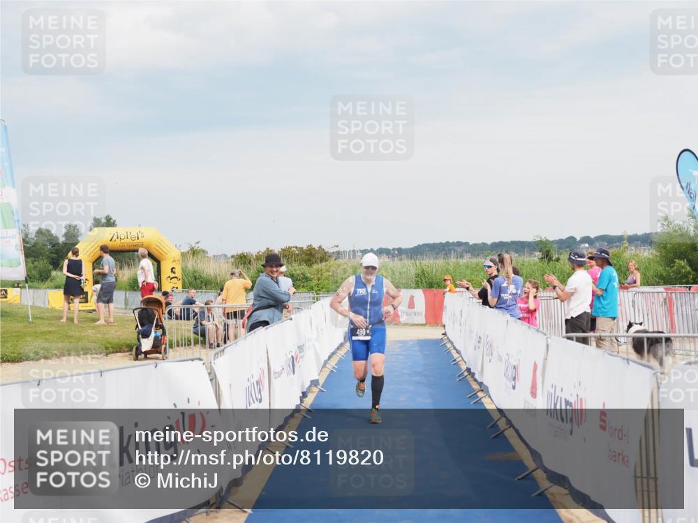 22.06.2025 - Viking Triathlon MichiJ http://msf.ph/oto/8119820 22.06.2025 17:01:51 Ziel 490 meine-sportfotos.de