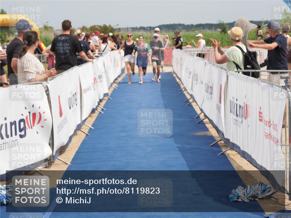 22.06.2025 - Viking Triathlon MichiJ http://msf.ph/oto/8119823 22.06.2025 15:10:33 Ziel 518, 660 meine-sportfotos.de