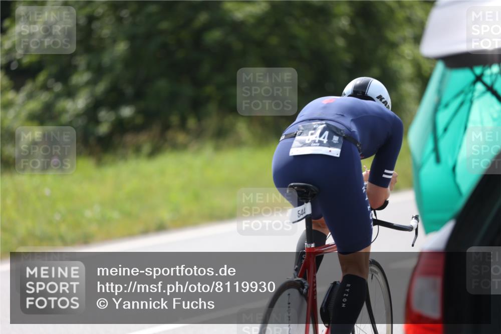 22.06.2025 - Viking Triathlon Yannick Fuchs http://msf.ph/oto/8119930 22.06.2025 11:45:50 Radfahren 10, 90, 295, 453, 544 meine-sportfotos.de