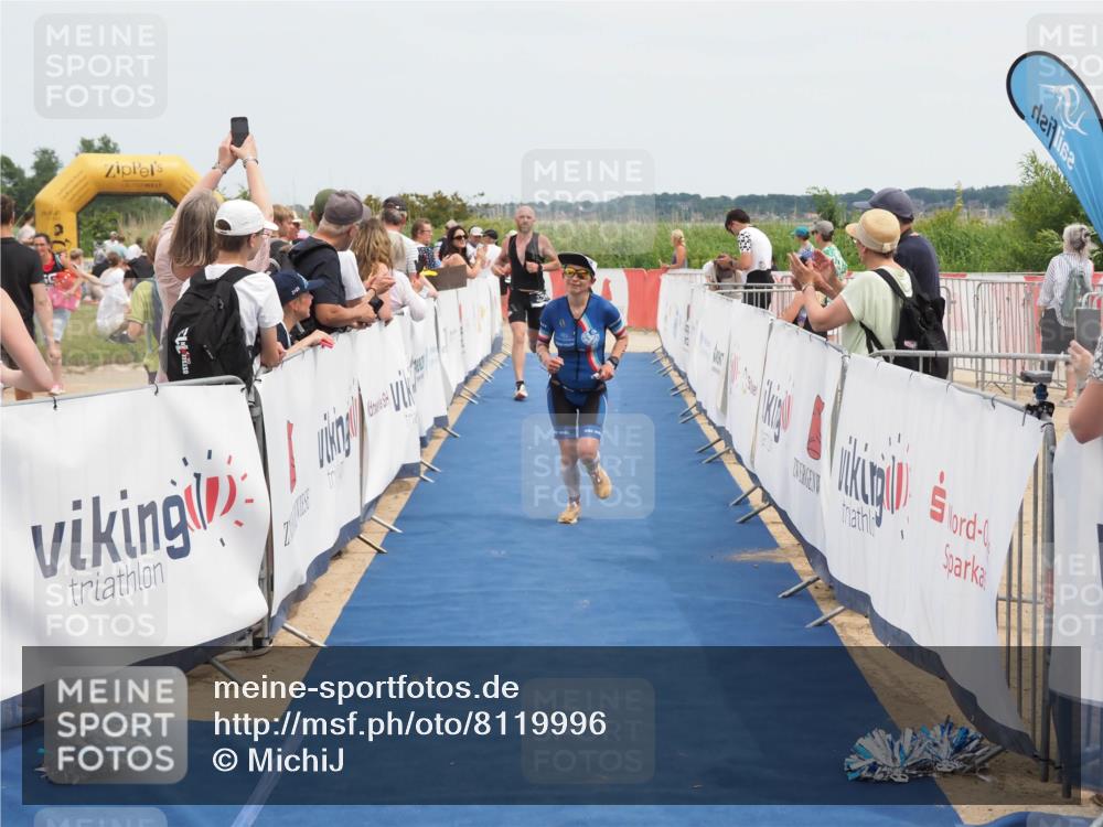 22.06.2025 - Viking Triathlon MichiJ http://msf.ph/oto/8119996 22.06.2025 14:59:06 Ziel 137, 325 meine-sportfotos.de