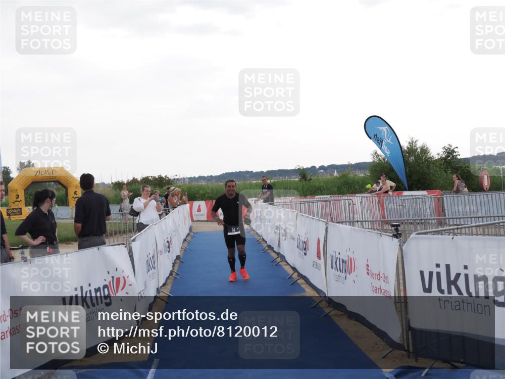22.06.2025 - Viking Triathlon MichiJ http://msf.ph/oto/8120012 22.06.2025 16:30:21 Ziel 83 meine-sportfotos.de