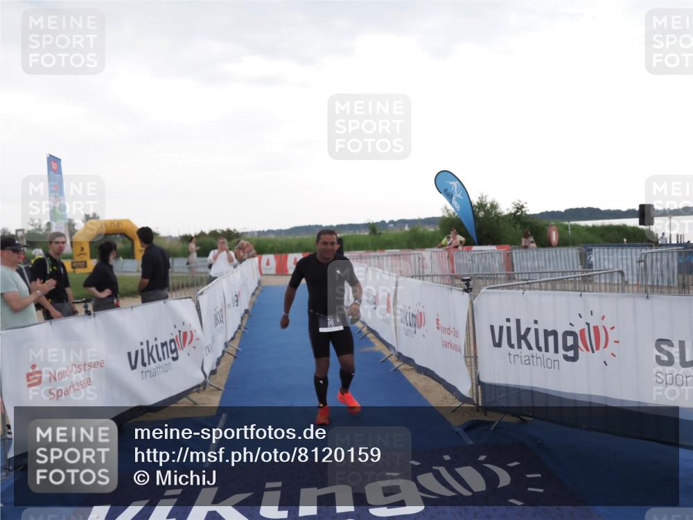22.06.2025 - Viking Triathlon MichiJ http://msf.ph/oto/8120159 22.06.2025 16:30:23 Ziel 83 meine-sportfotos.de