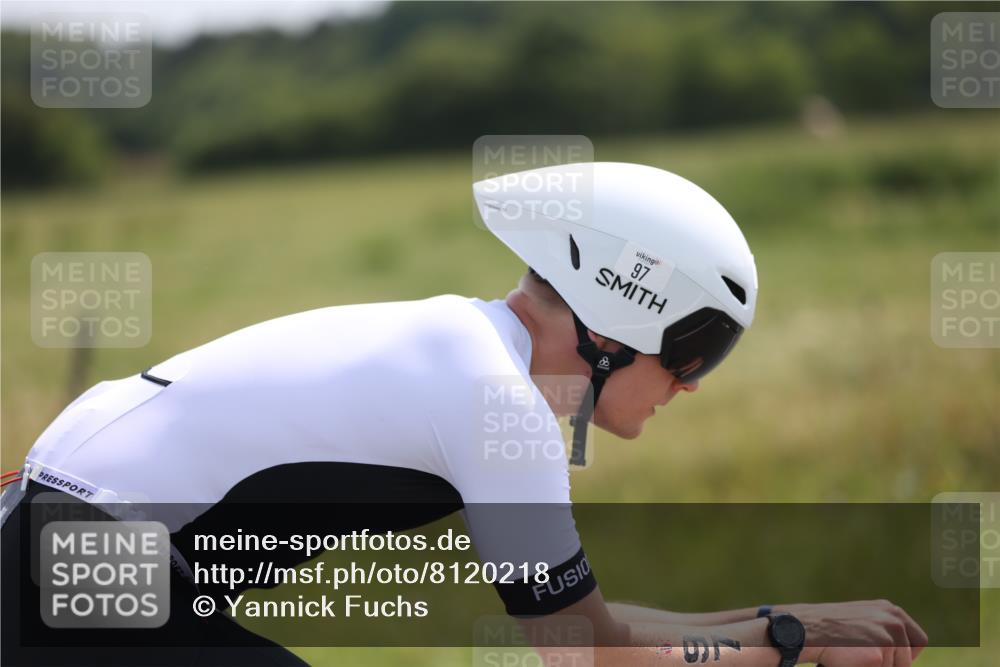 22.06.2025 - Viking Triathlon Yannick Fuchs http://msf.ph/oto/8120218 22.06.2025 11:46:18 Radfahren 97 meine-sportfotos.de