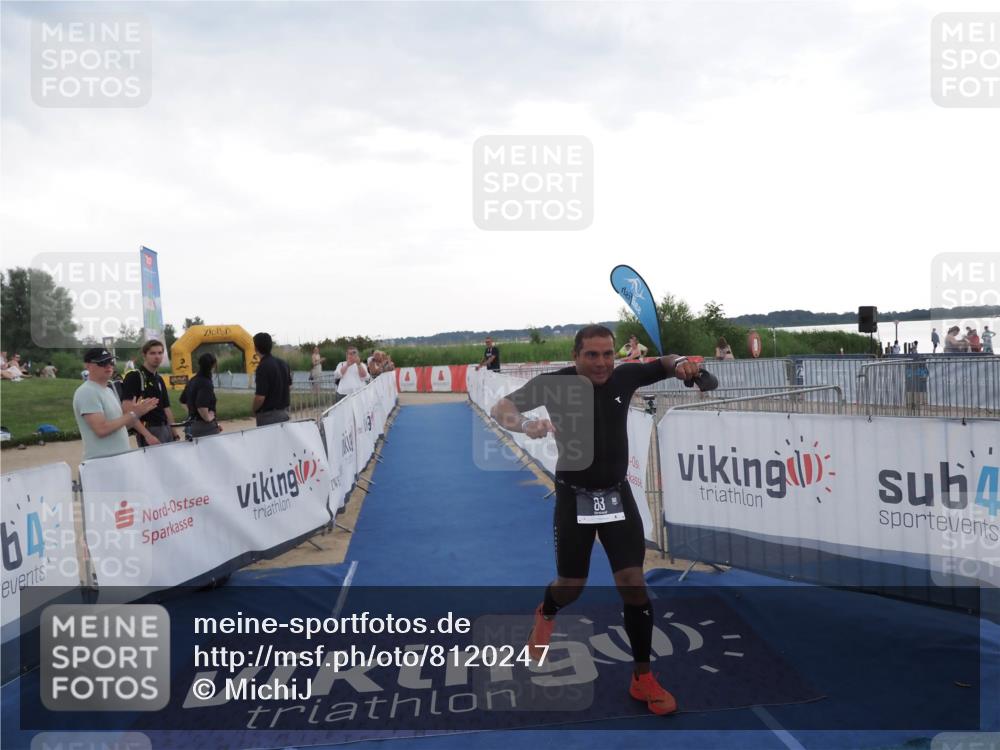 22.06.2025 - Viking Triathlon MichiJ http://msf.ph/oto/8120247 22.06.2025 16:30:25 Ziel 83 meine-sportfotos.de