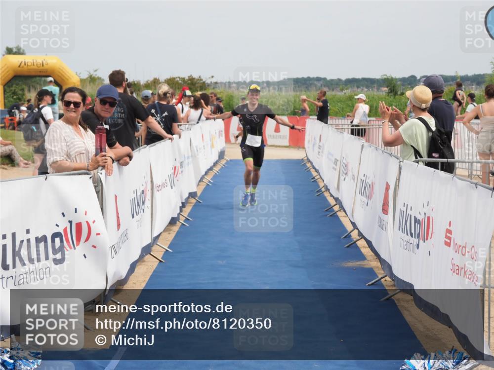 22.06.2025 - Viking Triathlon MichiJ http://msf.ph/oto/8120350 22.06.2025 15:11:21 Ziel 271, 365 meine-sportfotos.de