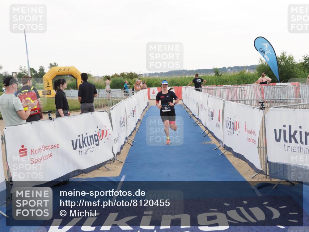 22.06.2025 - Viking Triathlon MichiJ http://msf.ph/oto/8120455 22.06.2025 16:30:43 Ziel 165 meine-sportfotos.de