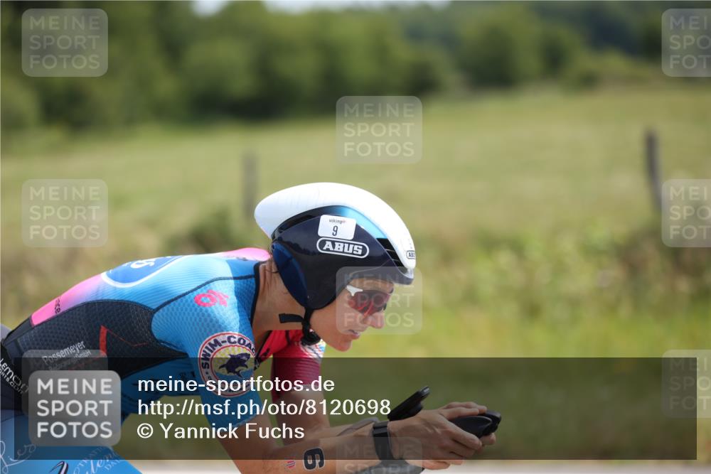 22.06.2025 - Viking Triathlon Yannick Fuchs http://msf.ph/oto/8120698 22.06.2025 11:47:20 Radfahren 9, 23, 61, 235, 272, 286, 344 meine-sportfotos.de