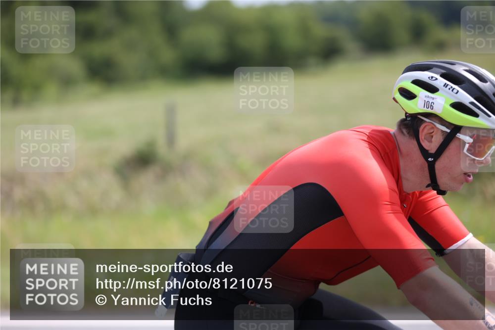 22.06.2025 - Viking Triathlon Yannick Fuchs http://msf.ph/oto/8121075 22.06.2025 11:47:55 Radfahren 106, 163, 415 meine-sportfotos.de