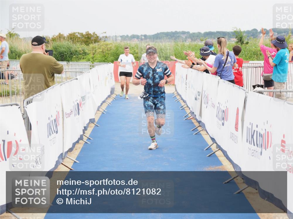 22.06.2025 - Viking Triathlon MichiJ http://msf.ph/oto/8121082 22.06.2025 17:04:45 Ziel 466, 656 meine-sportfotos.de