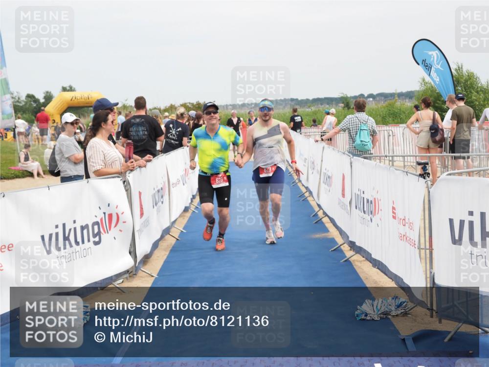 22.06.2025 - Viking Triathlon MichiJ http://msf.ph/oto/8121136 22.06.2025 15:13:07 Ziel 98, 337, 623 meine-sportfotos.de