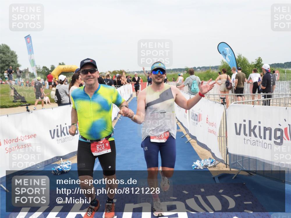 22.06.2025 - Viking Triathlon MichiJ http://msf.ph/oto/8121228 22.06.2025 15:13:08 Ziel 98, 337, 623 meine-sportfotos.de